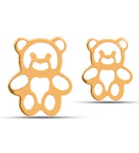 JEWELS PENDIENTE OSO DORADO