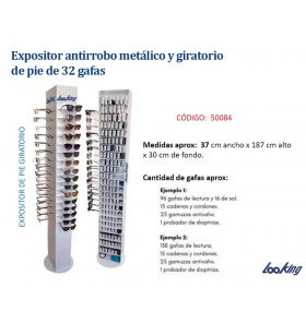EXPOSITOR PIE LOOKING 32 ALMACENAJE