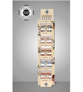 EXP PIE CART PHARMA LATAS FLORAL