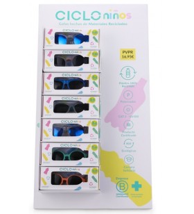 KIT CICLO EXPOSITOR SOL KIDS  2u de cada 
