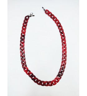 CADENA COLLAR M RED SMOKE