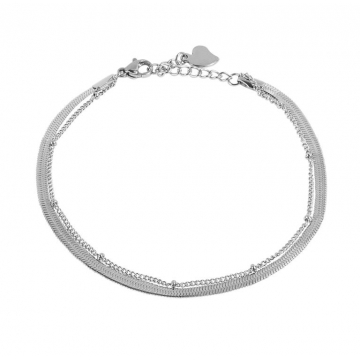 TOBILLERA CALLIOPE ARGENTO