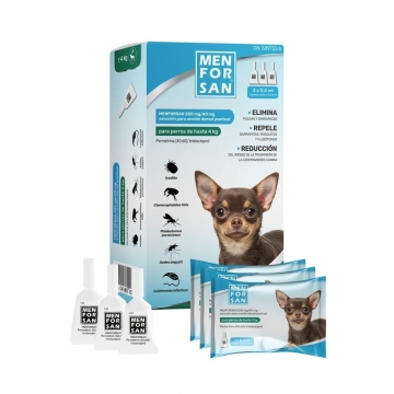 SPOT-ON PARA PERROS HASTA 4 KG CN589722
