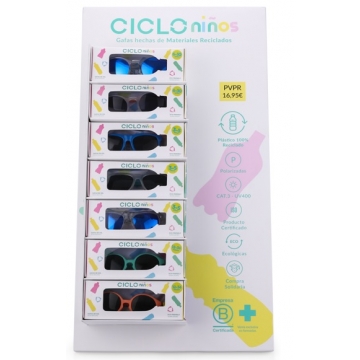 KIT LOOKING EXPOSITOR SOL KIDS   12 UDS 