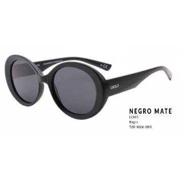 CICLO GAFA SOL POLARIZADA TURIN NEGRO MATE